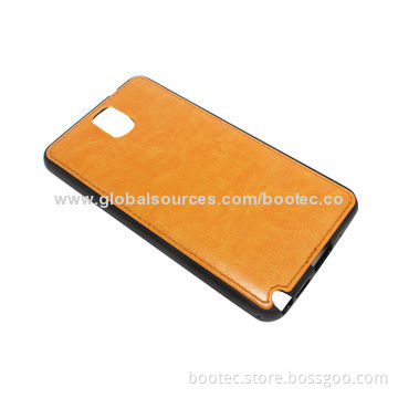 Mobile Phone Case for Samsung Galaxy Note 3 with PU Leather Finish